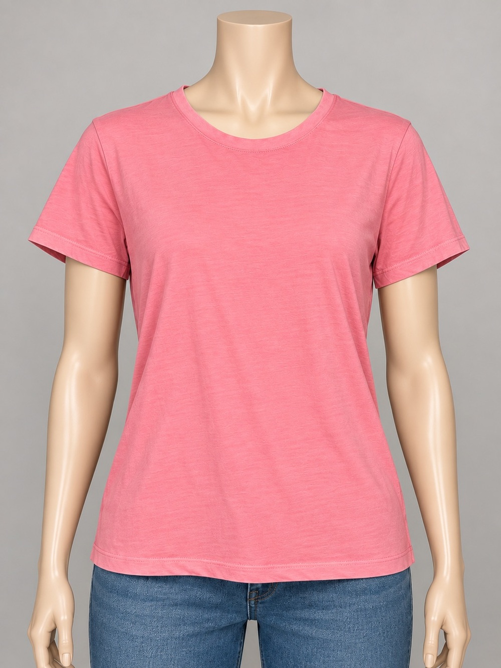 Theory Tiny Tee 2 Relaxed Tee Pink Pima Cotton Size L